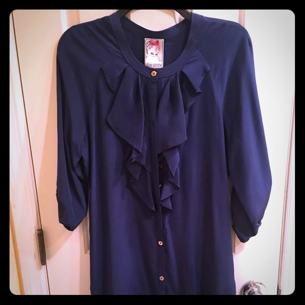 Navy Blue Yoana Barancho dress